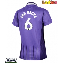 Tottenham Hotspur Jan Paul van Hecke #6 Replica Third Shirt Ladies 2026-27 Short Sleeve